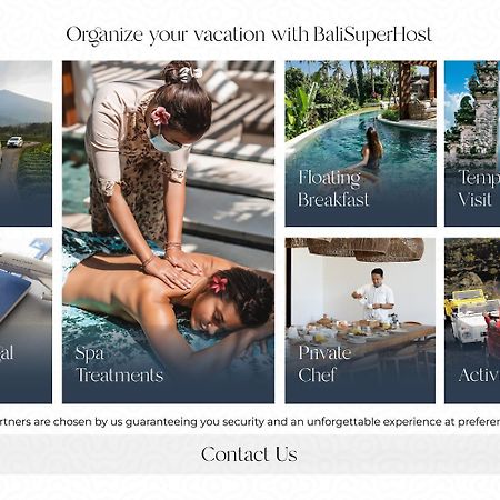 Villa Poolbar By Balisuperhost Ubud Eksteriør billede
